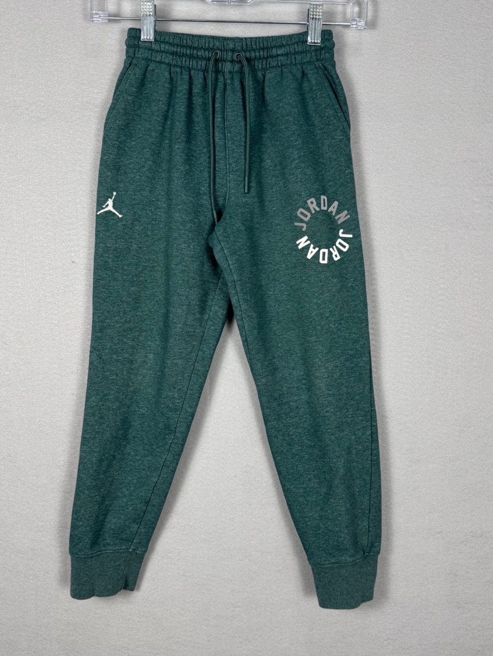 Jordan Boys Small Green Jogger Sweatpants